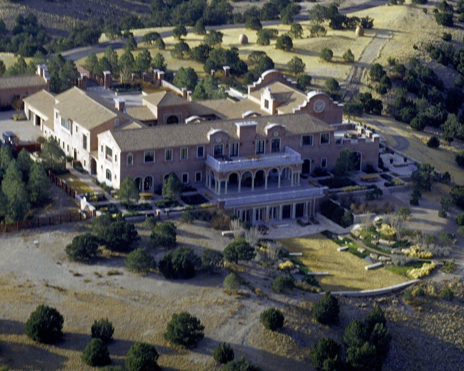 Aerial view of Zorro Ranch in New Mexico